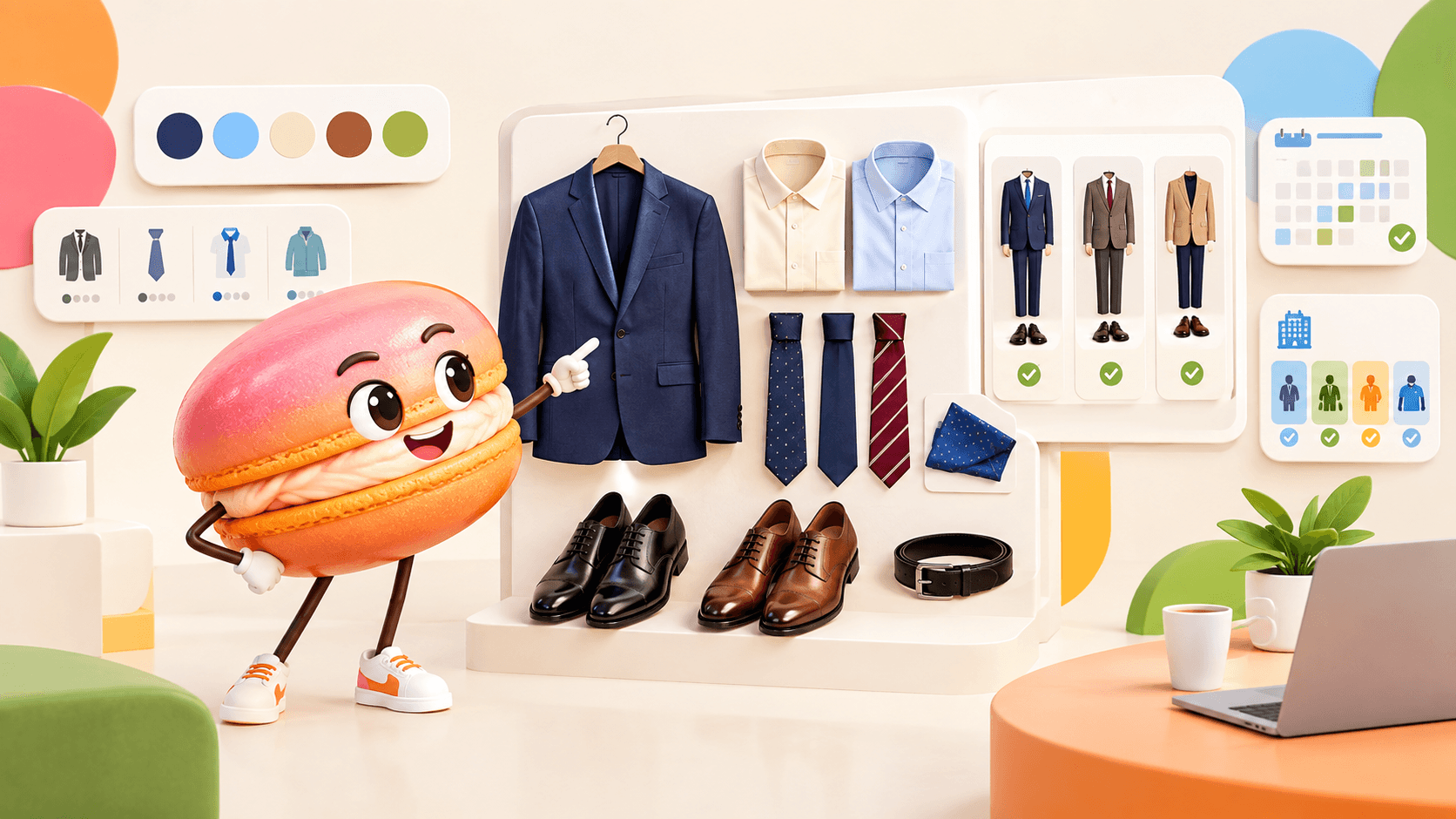 When the dress code calls for a suit