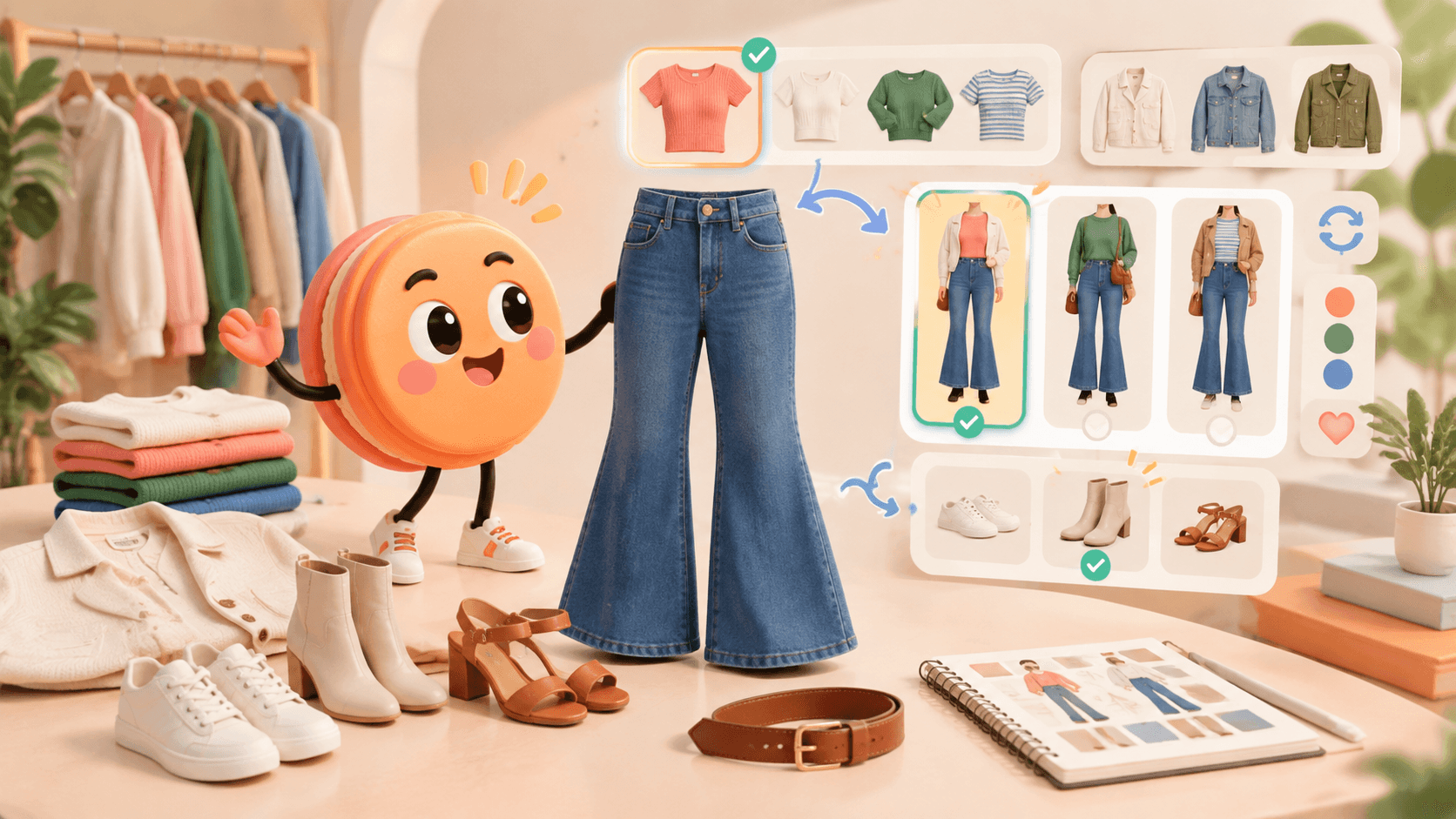 Build an outfit from your preferred version