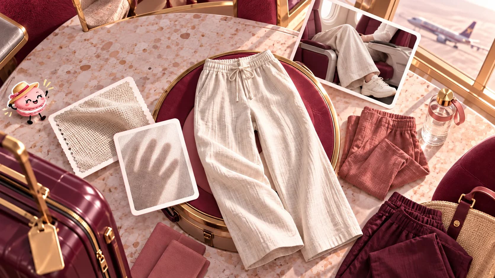 Breathable Bottoms for Long Security Lines