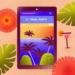 ¡Estás invitado a una fiesta en la piscina! icon