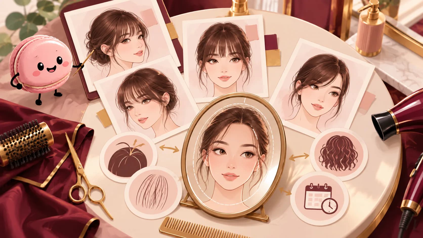 Choosing Fringe for Oval Proportions