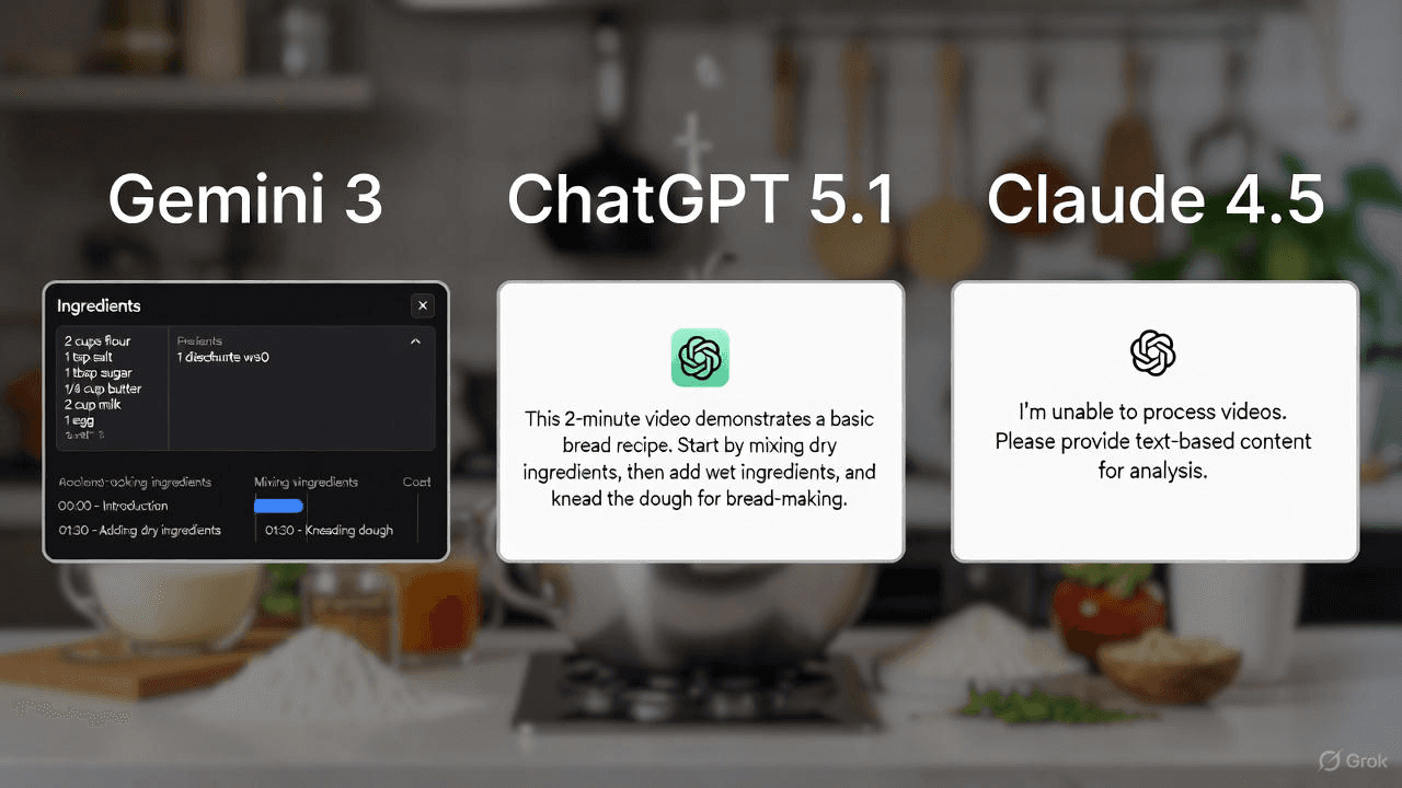 2025 AI 大战:Gemini 3、ChatGPT 5.1 和 Claude 4.5