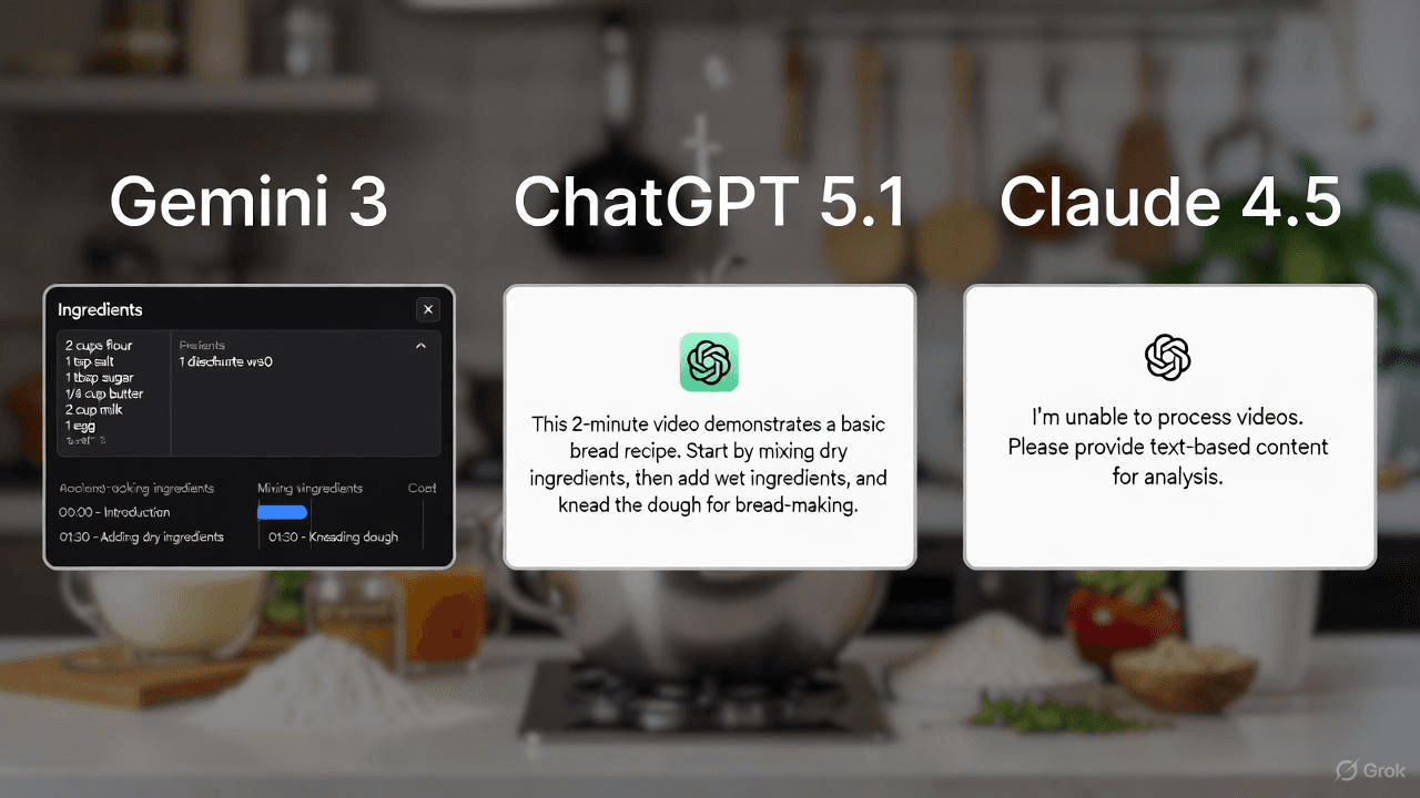 2025 AI Battle: Gemini 3, ChatGPT 5.1 & Claude 4.5