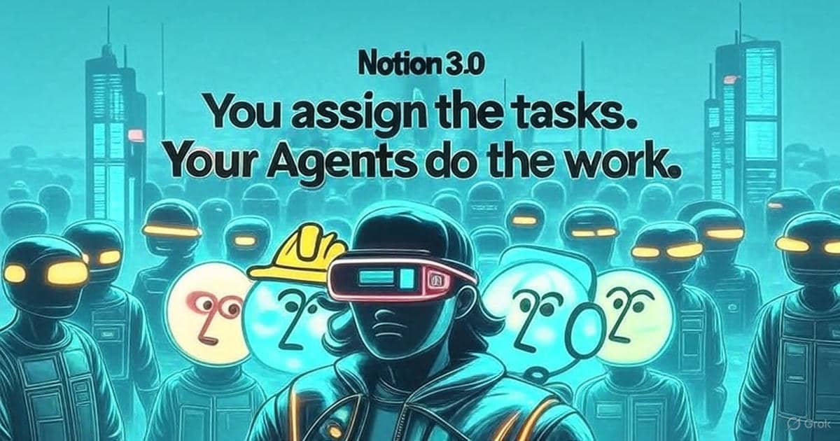Notion AI「蓝图代理」:工作区自主代理的崛起