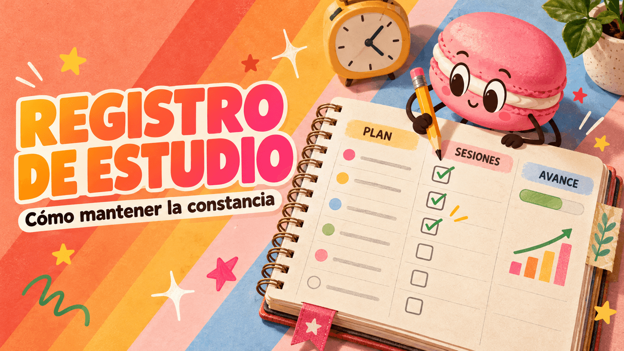 Registro de estudio: las mejores formas de mantener la constancia