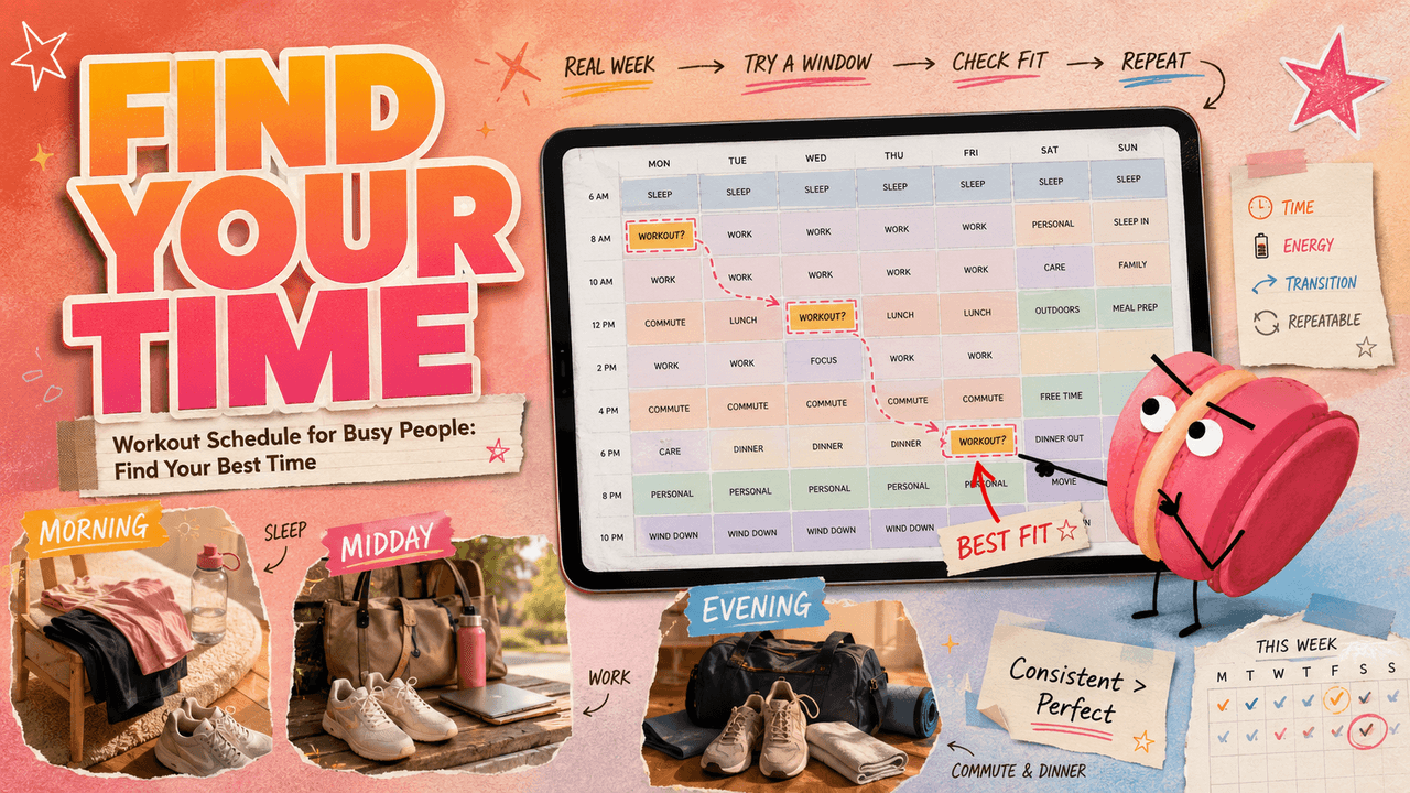 Workout Schedule for Busy People: Find Your Best Time