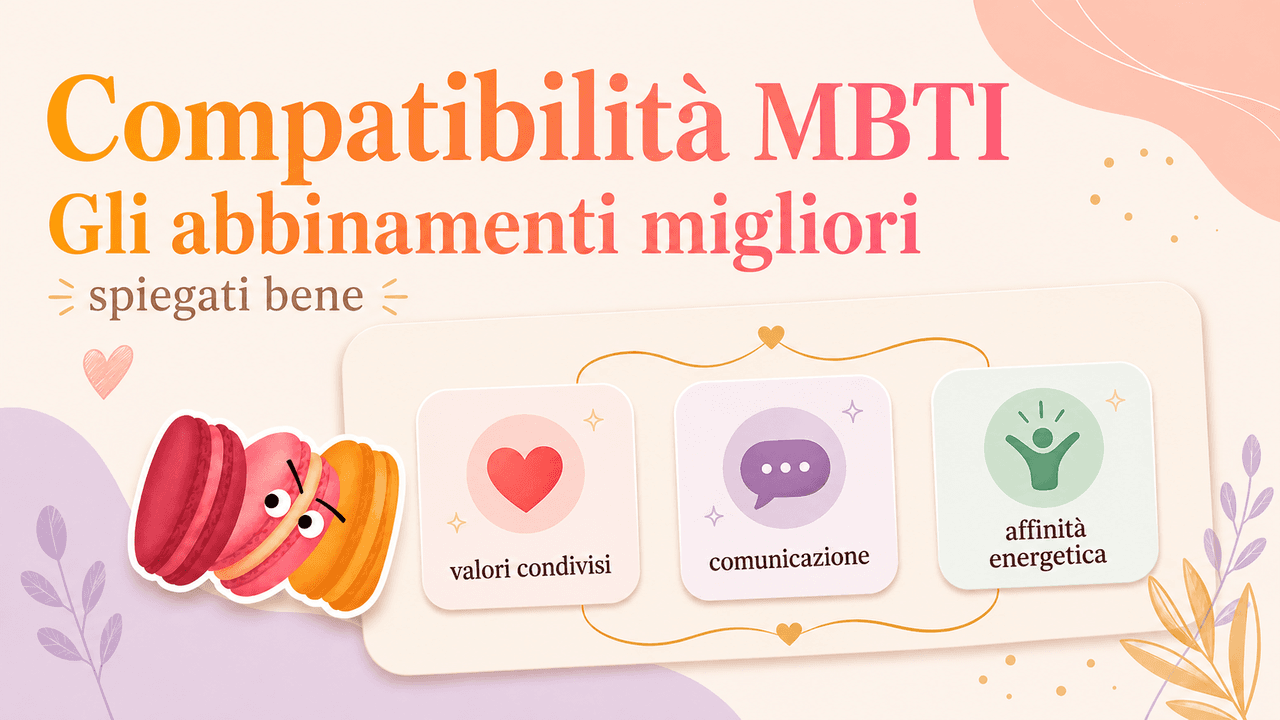 Compatibilità MBTI: gli abbinamenti migliori spiegati bene