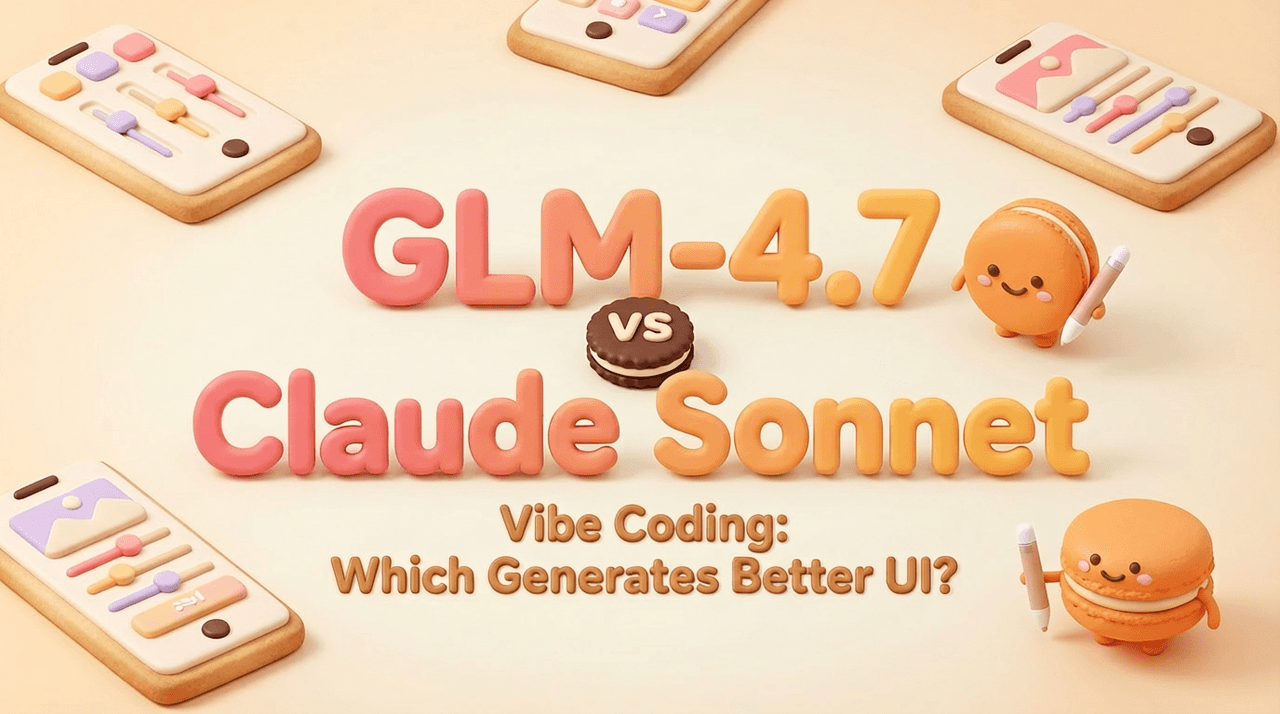 GLM-4.7 与 Claude Sonnet 在 Vibe Coding 中:哪个生成更好的 UI?