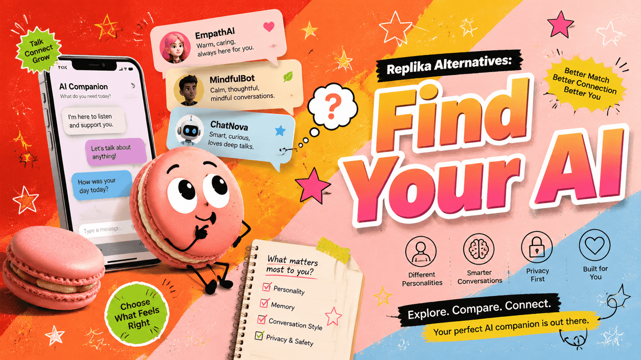 Replika Alternatives: How to Choose an AI Companion