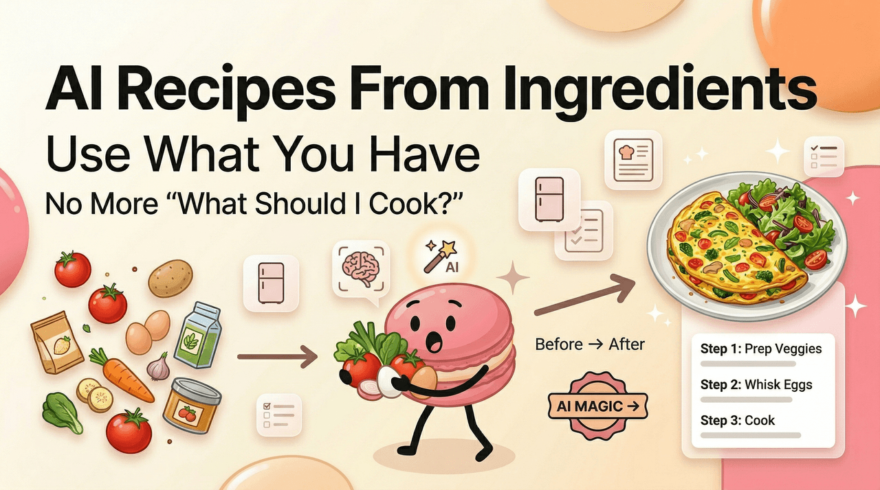 AI Recipes From Ingredients You Already Have