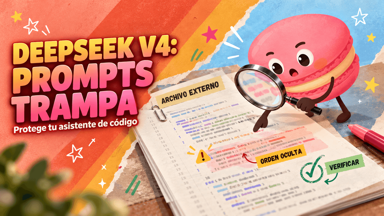 Inyección de prompts en DeepSeek V4: patrones de seguridad para asistentes de código