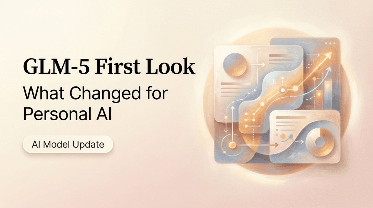 GLM-5 First Look: What Changed for Personal AI