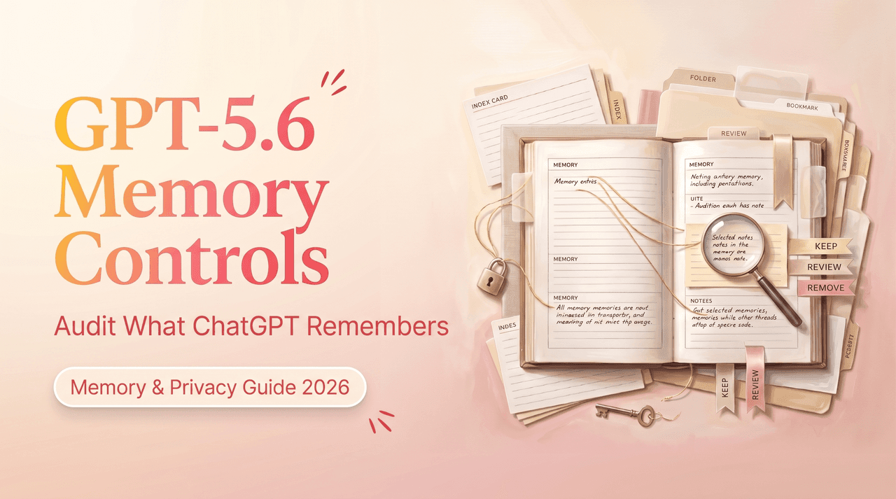 GPT-5.6 Memory Controls: Audit What ChatGPT Remembers