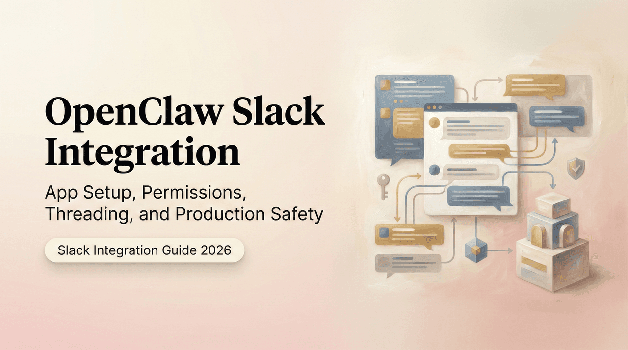 OpenClaw Slack Integration: App Setup, Permissions, Threading, and Production Safety
