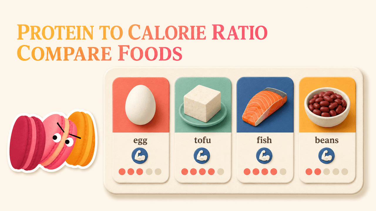 Protein to Calorie Ratio: Compare Foods Without Guessing