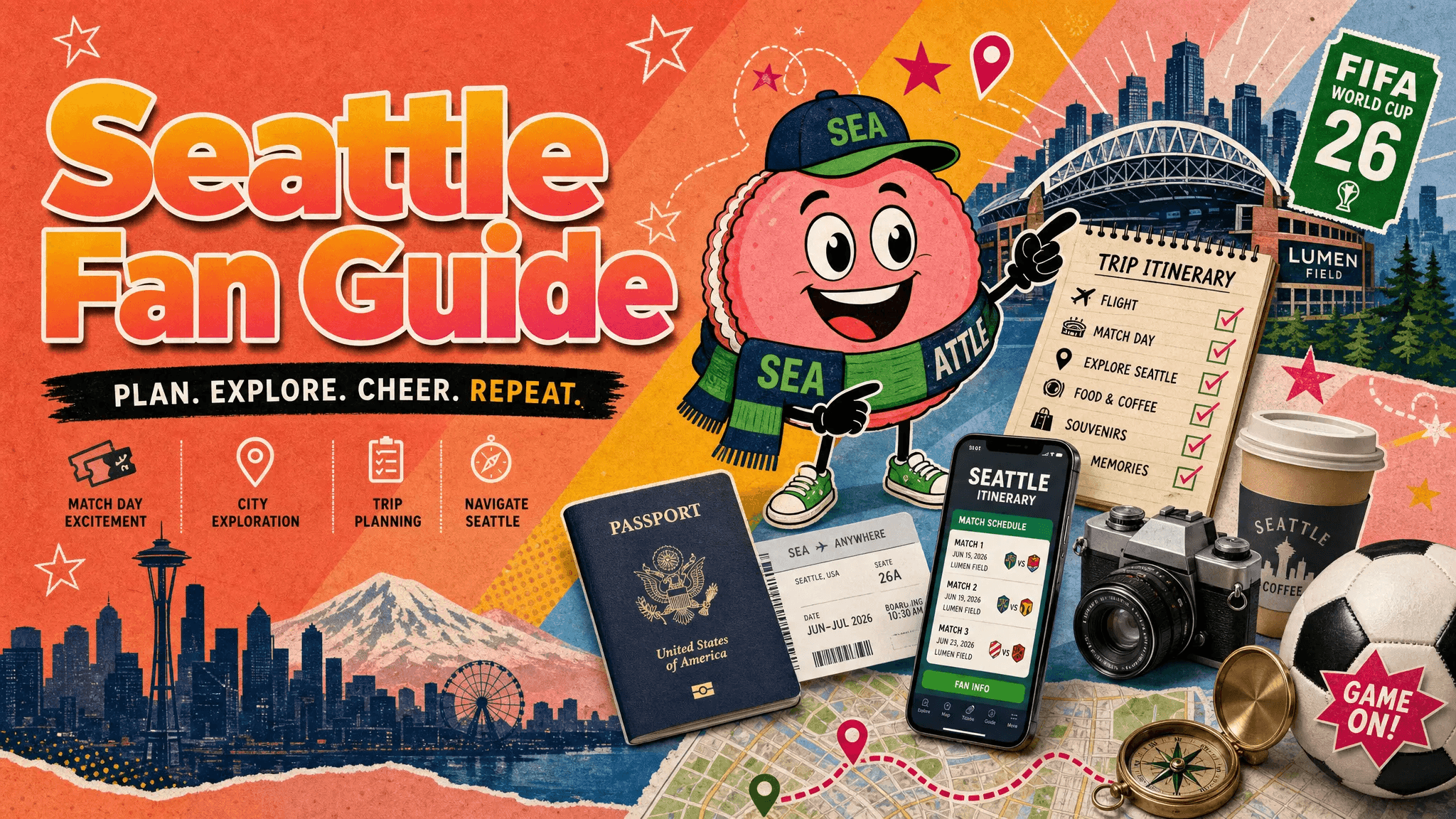 World Cup Seattle: Personal Travel Planner for Fans