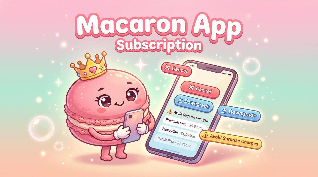 Macaron App Subscription: How to Cancel, Downgrade, and Avoid Surprise Charges