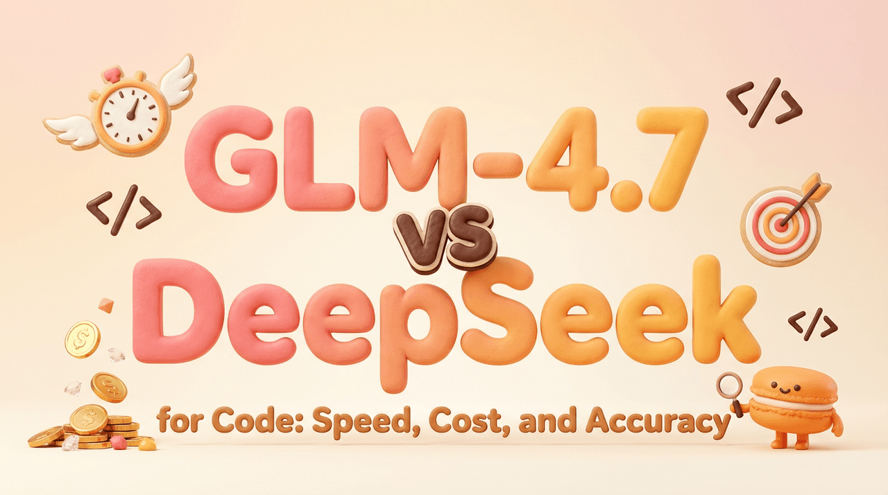 GLM-4.7 与 DeepSeek 的代码对比:速度、成本和准确性