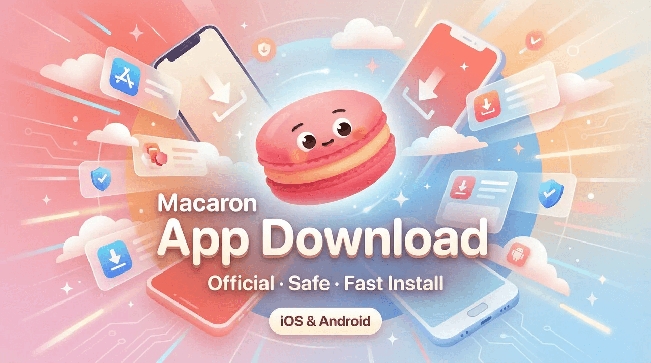 Macaron 应用下载 (iOS 和 Android):官方、安全、快速安装