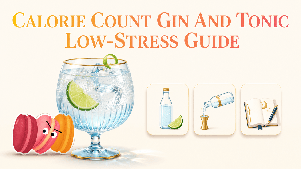 Calorie Count in Gin and Tonic: A Low-Stress Guide