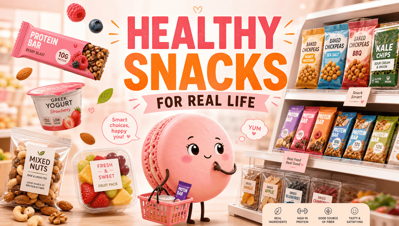 Healthy Snacks to Buy for Real Life