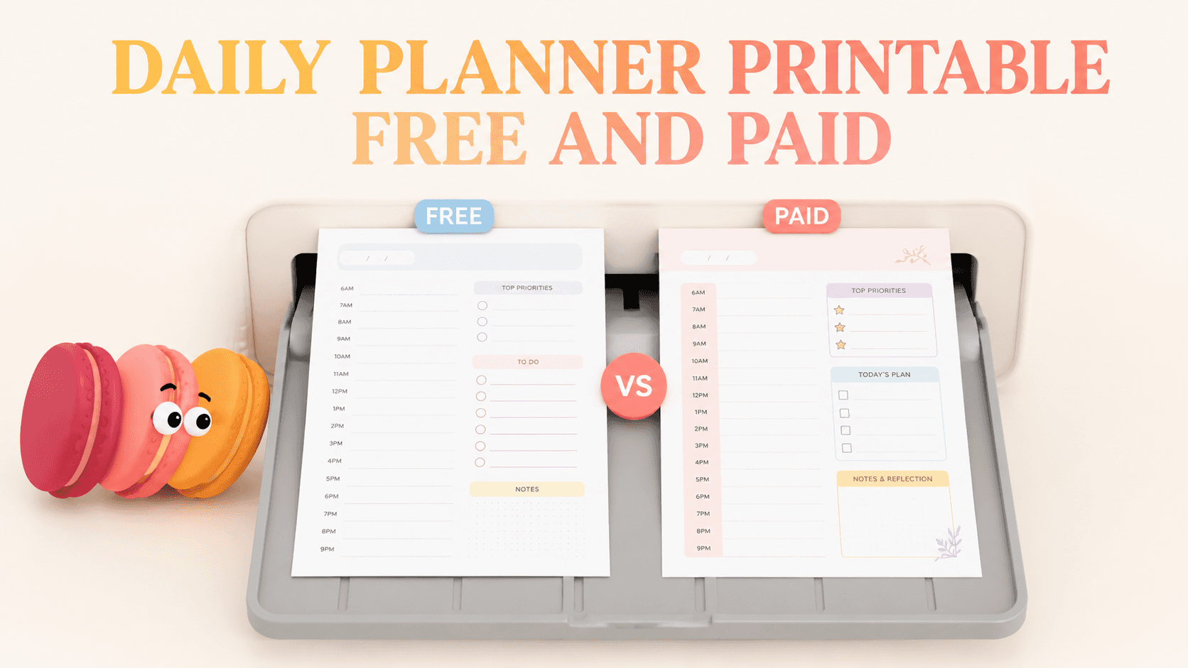 Best Printable Daily Planners of 2026 (Free & Paid)