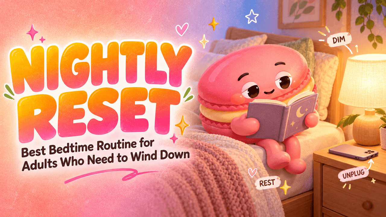 Best Bedtime Routine for Adults Who Need to Wind Down