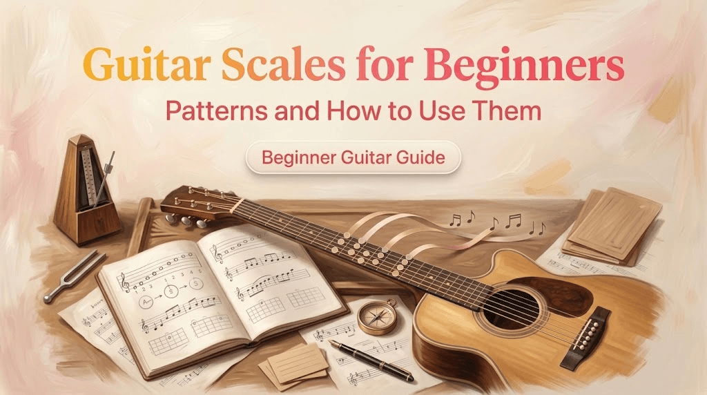 Guitar Scales for Beginners: Patterns and How to Use Them