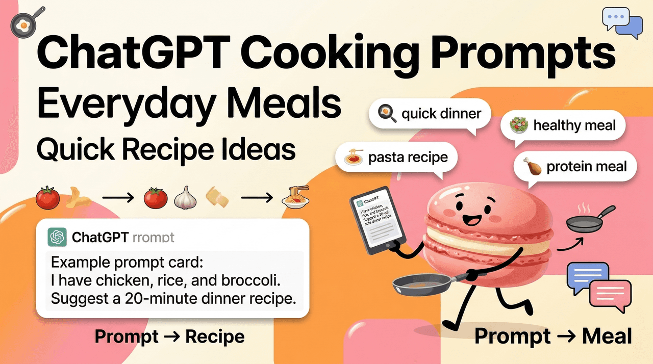 ChatGPT Cooking Prompts for Everyday Meals