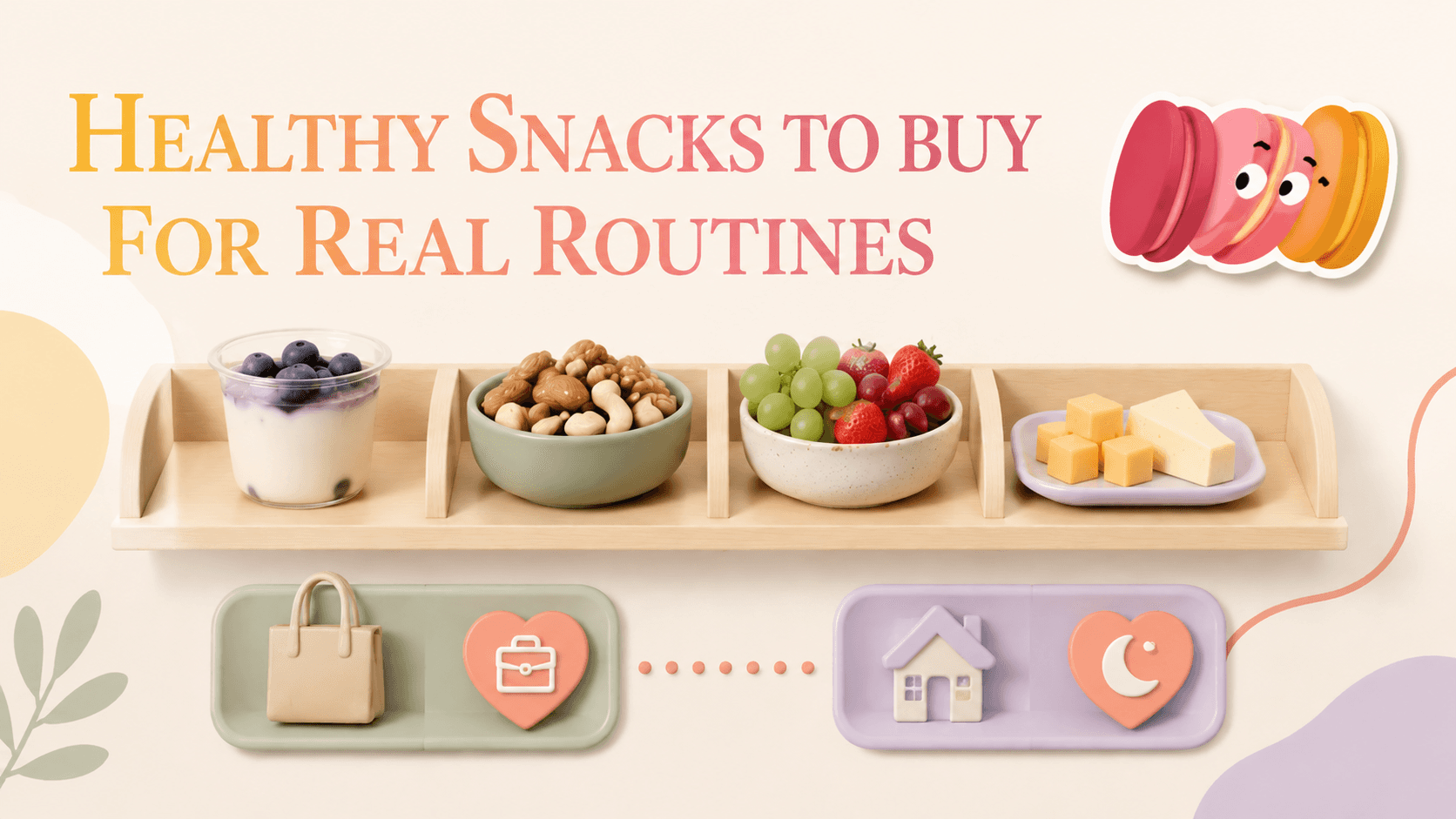 Healthy Snacks to Buy for Real-Life Routines
