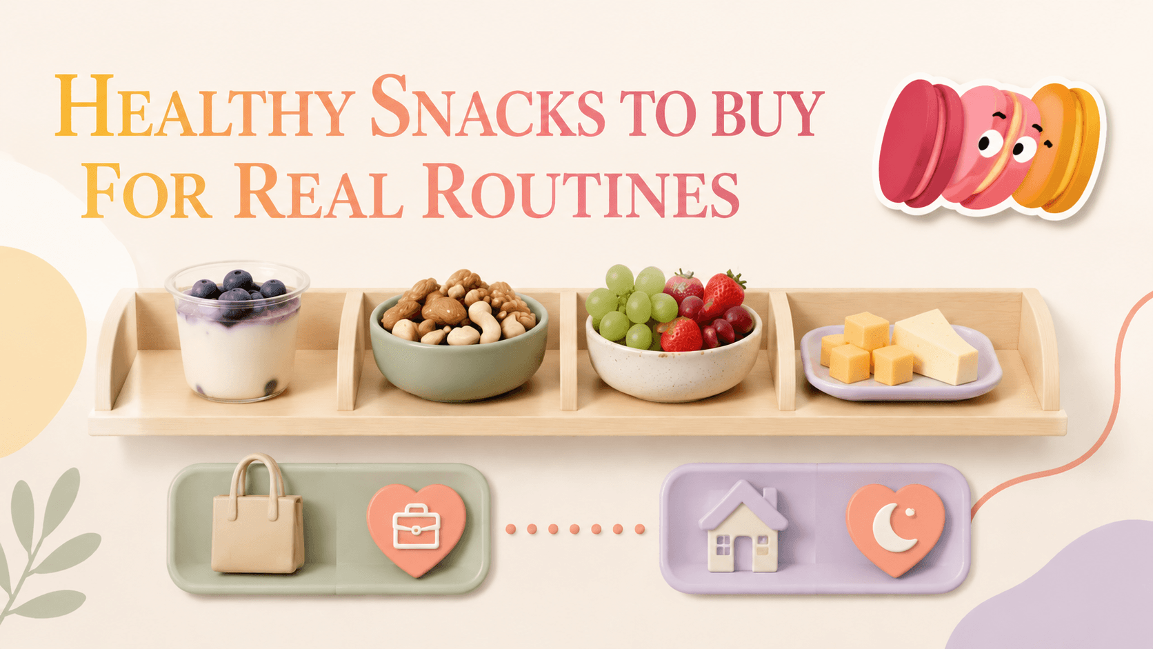 Healthy Snacks to Buy for Real-Life Routines