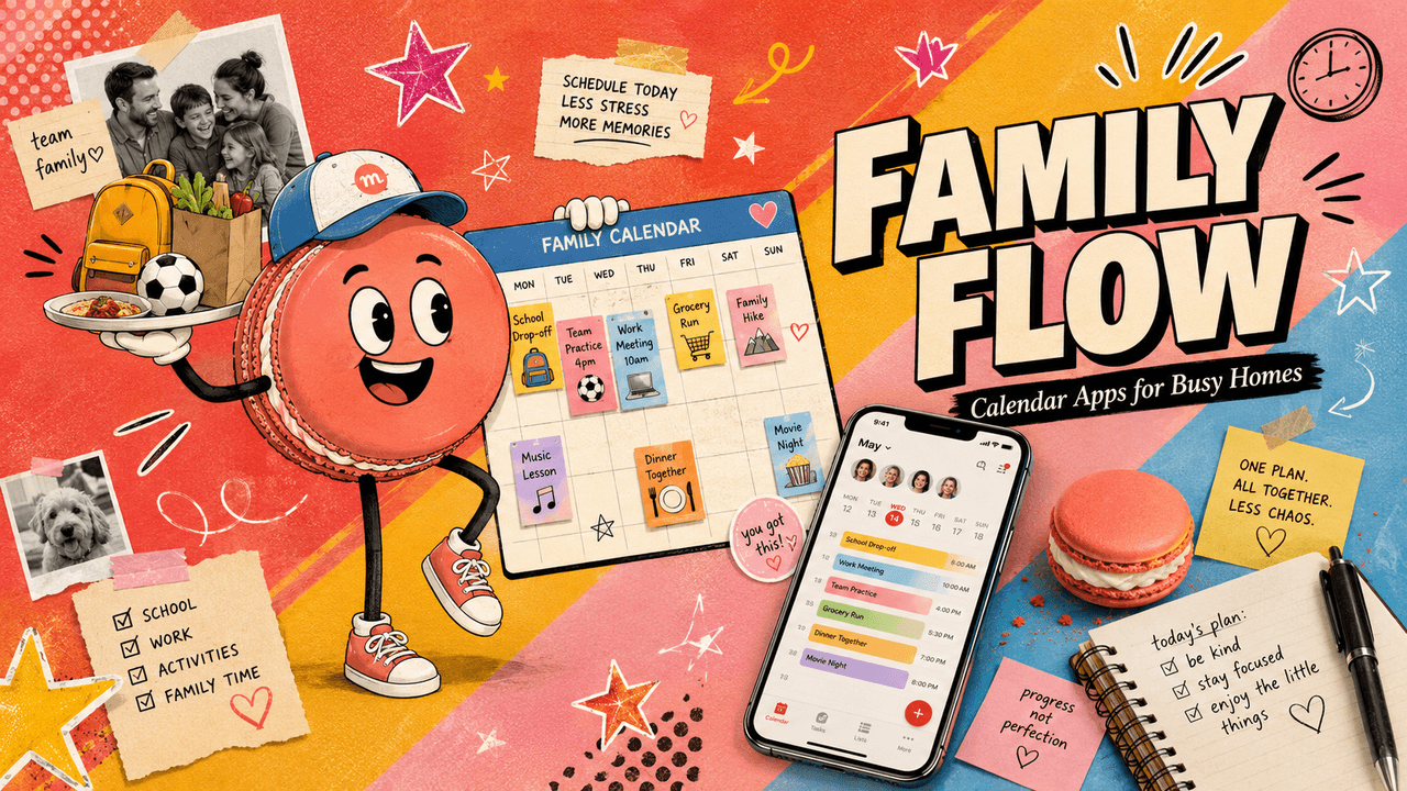 Family Calendar App for Real Households