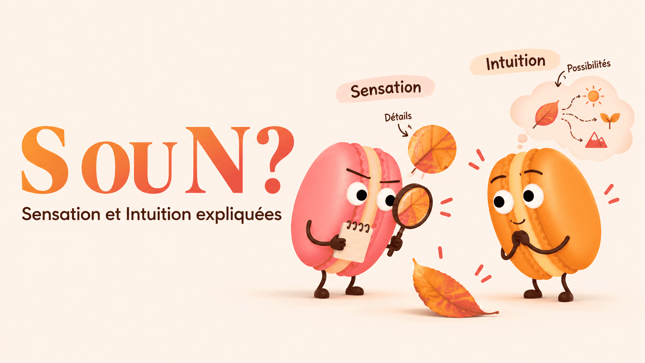 S ou N dans le MBTI : Sensation et Intuition expliquées