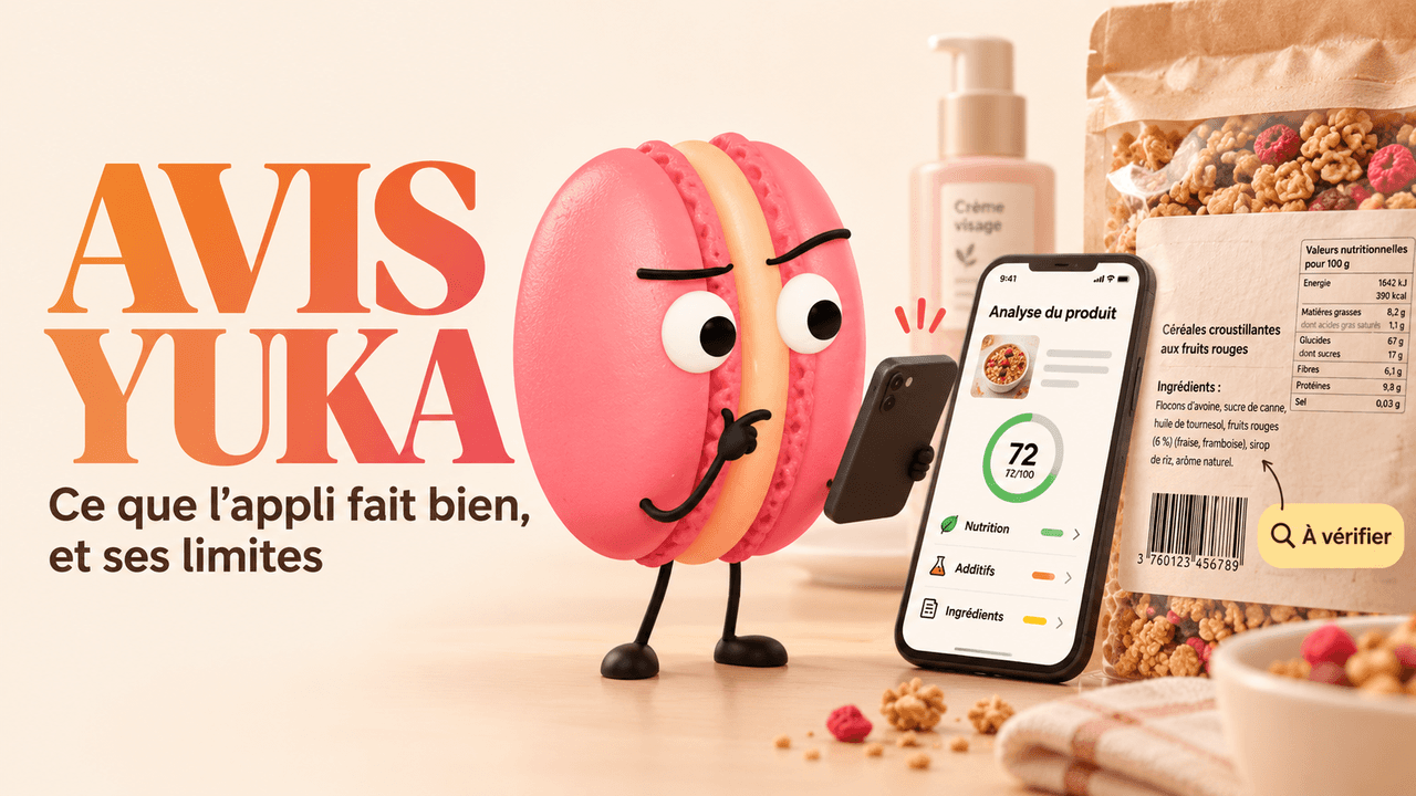 Avis sur Yuka : ce que l’application fait bien, et ses limites