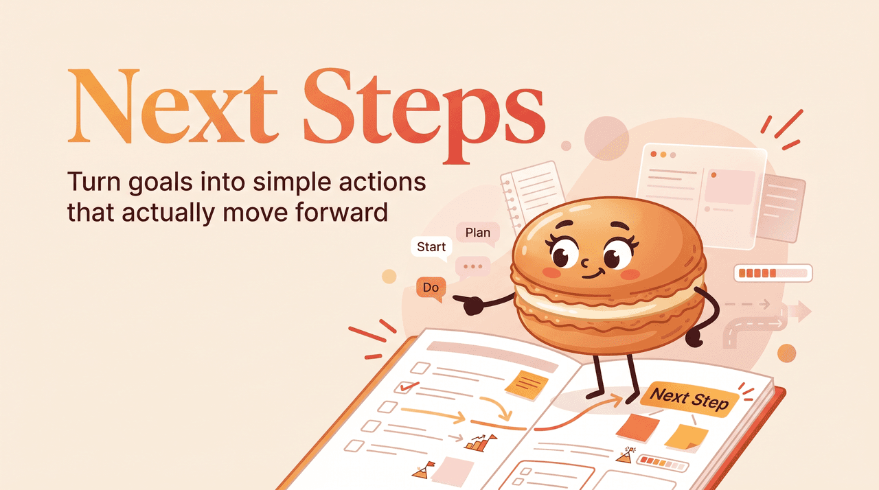 Goal Setting Sheet: Turn Goals Into Next Steps