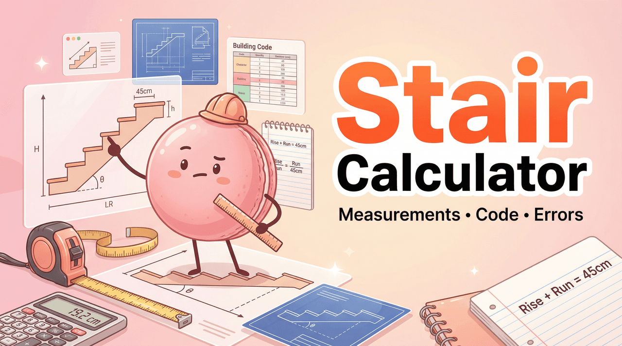 Stair Calculator Explained: Measurements, Code Requirements, and Common Errors