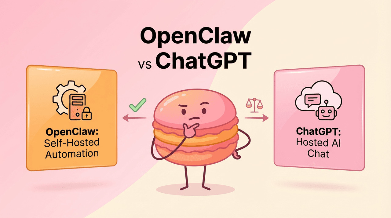 OpenClaw vs ChatGPT Tasks: What a Self-Hosted Agent Does Better (and Worse)