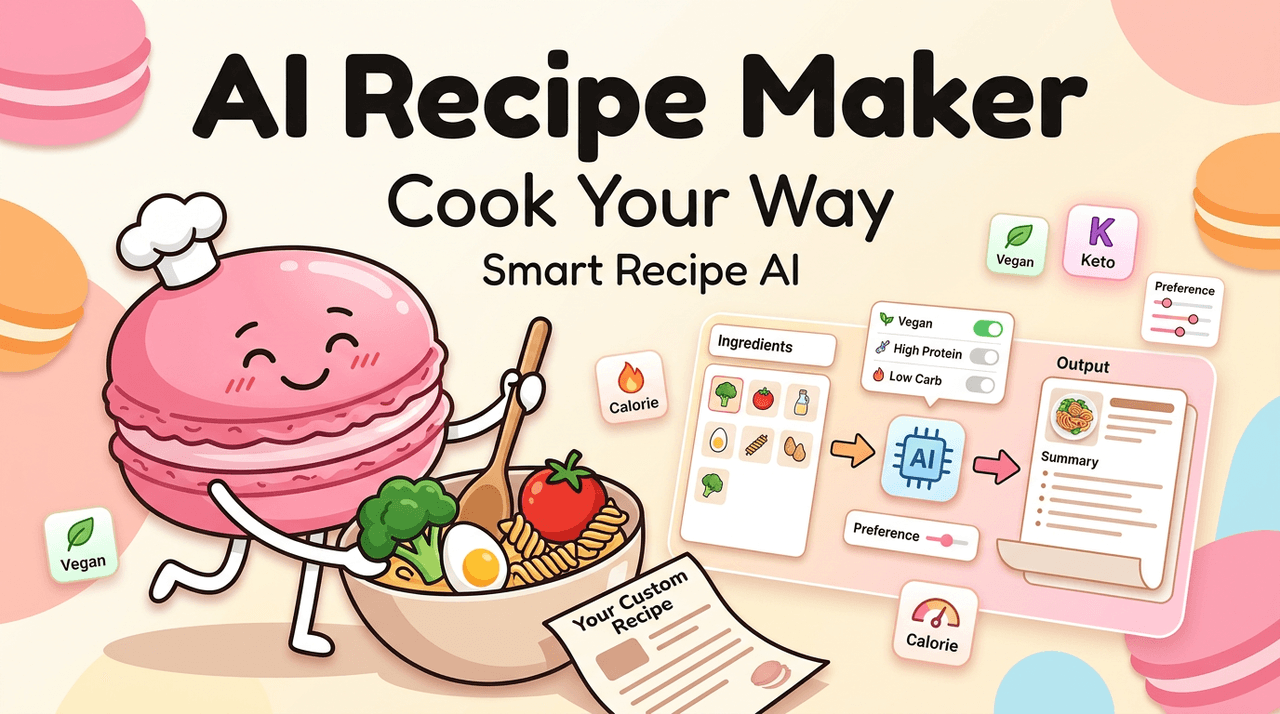 AI Recipe Maker: Build Recipes Around Your Needs