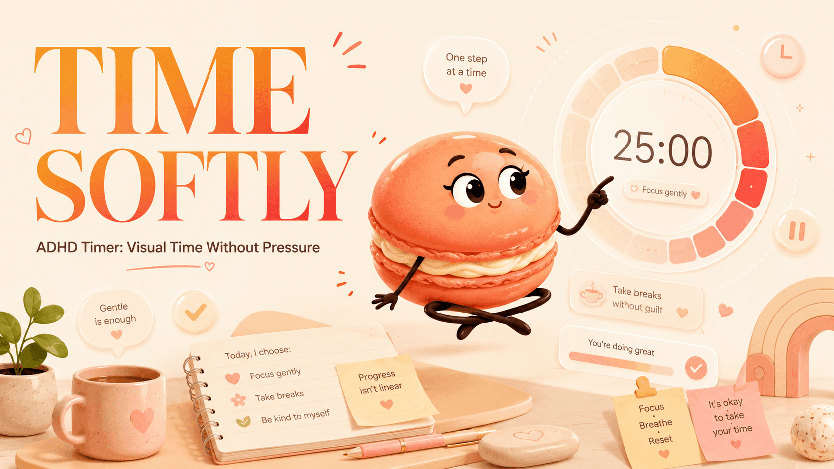 ADHD Timer: Visual Time Without Pressure