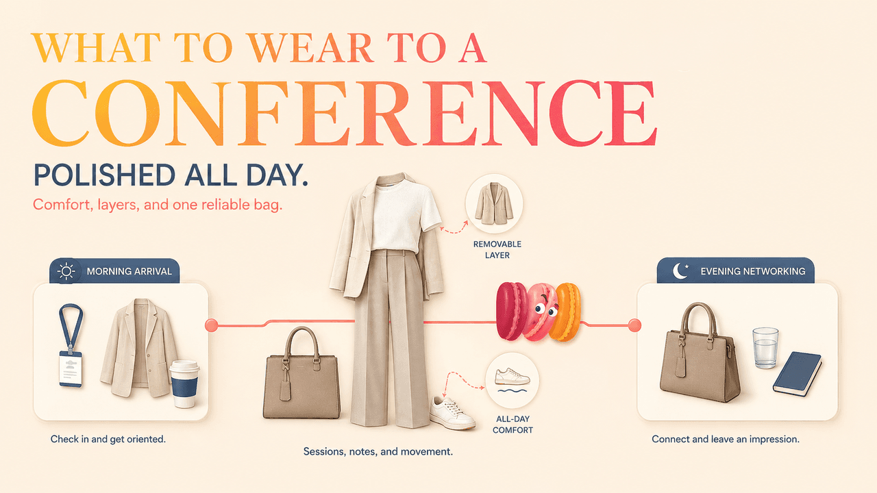 What to Wear to a Conference for Long Professional Days