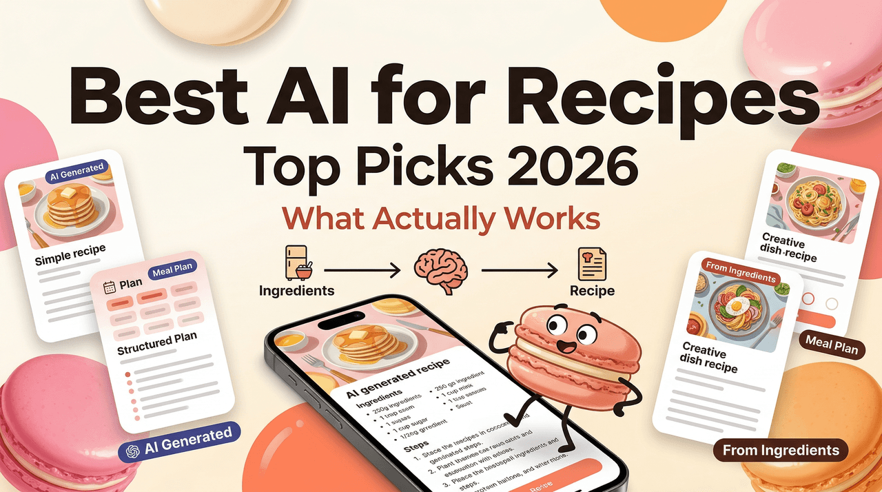 Best AI for Food Recipes in 2026