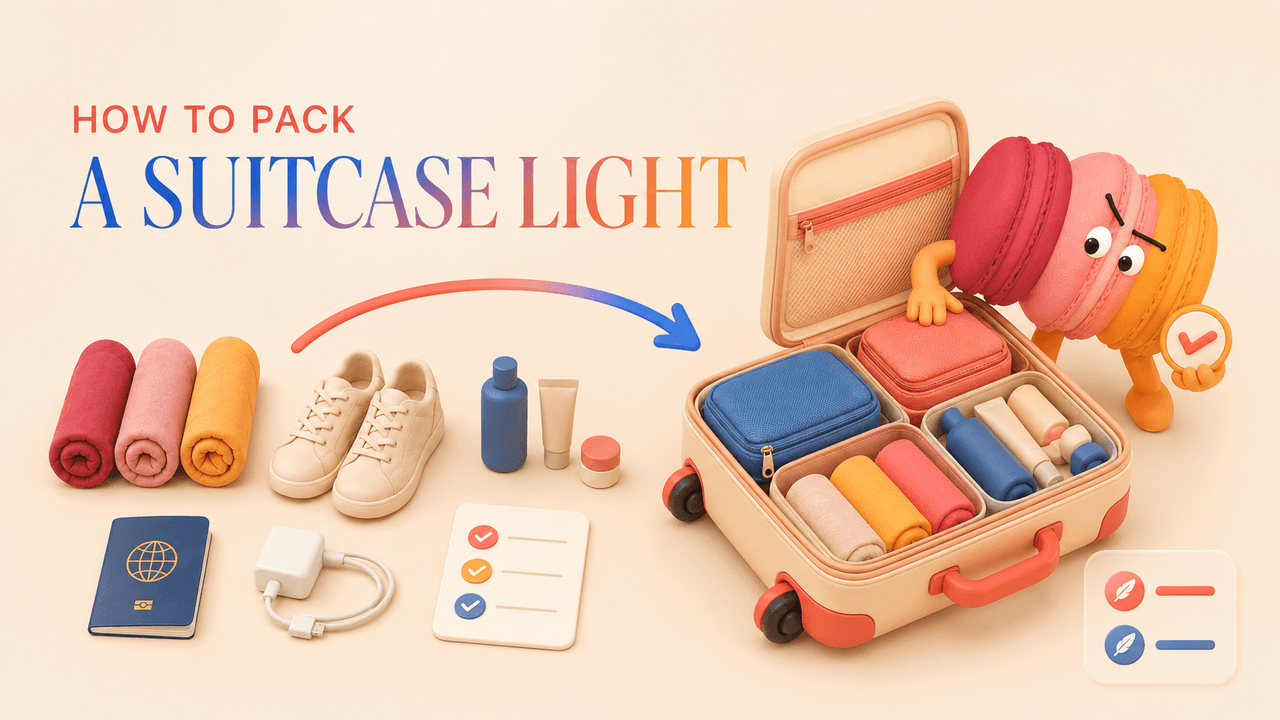 How to Pack a Suitcase Without Overpacking