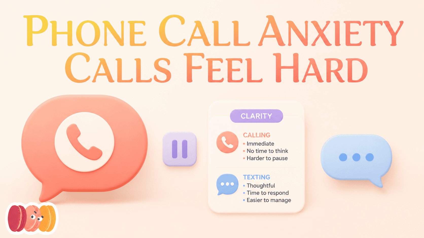 Phone Call Anxiety: Why Calls Feel Harder Than Texts