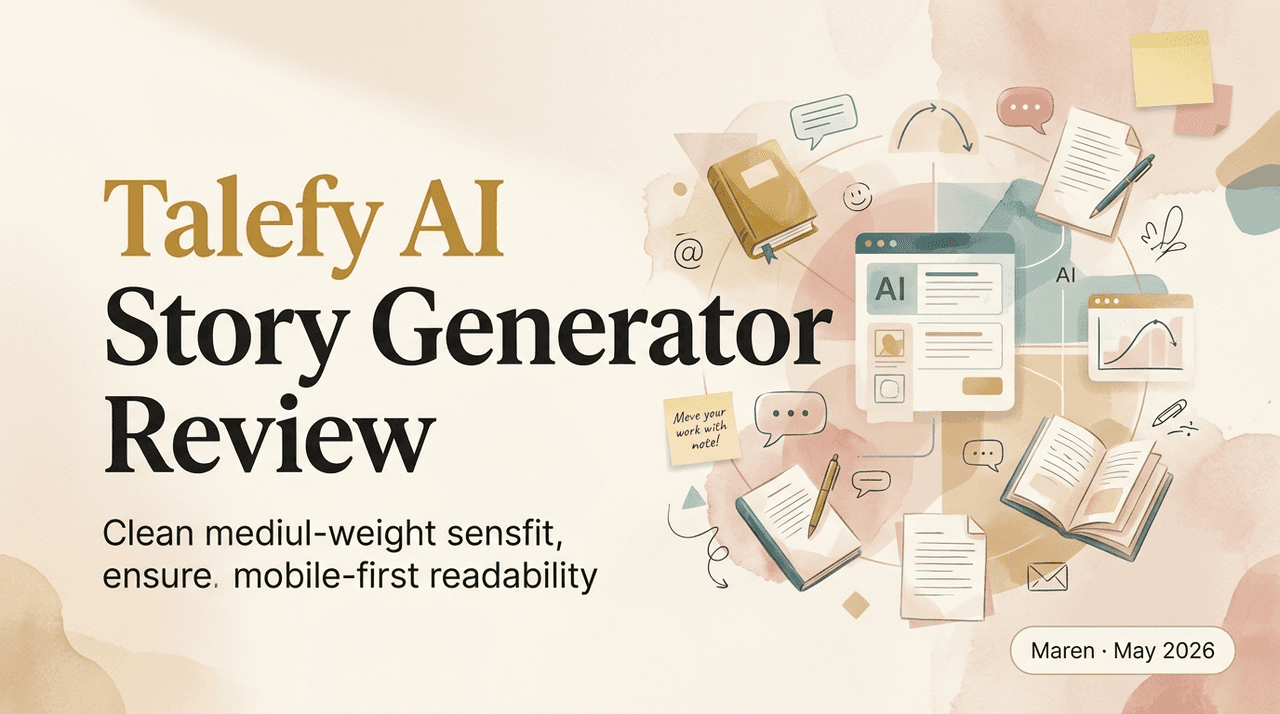 Talefy AI Story Generator Review