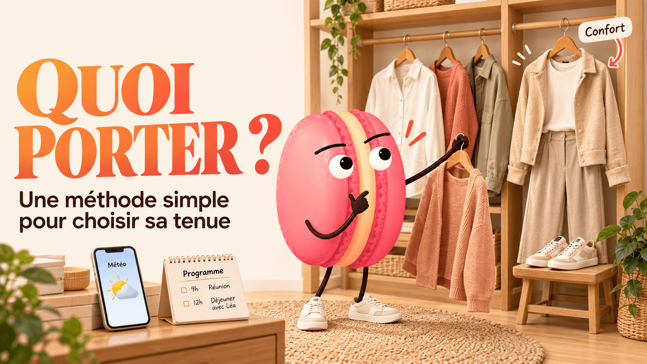 Comment s’habiller aujourd’hui ? Une méthode simple pour choisir sa tenue