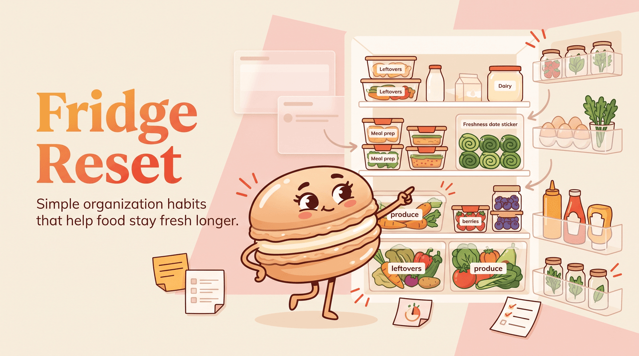 Fridge Organization That Helps You Waste Less Food