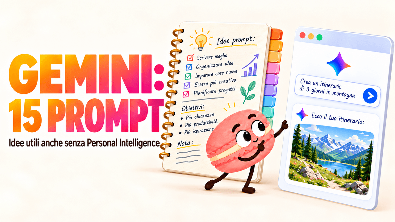 Gemini Personal Intelligence in Italia: 15 prompt utili anche senza la funzione