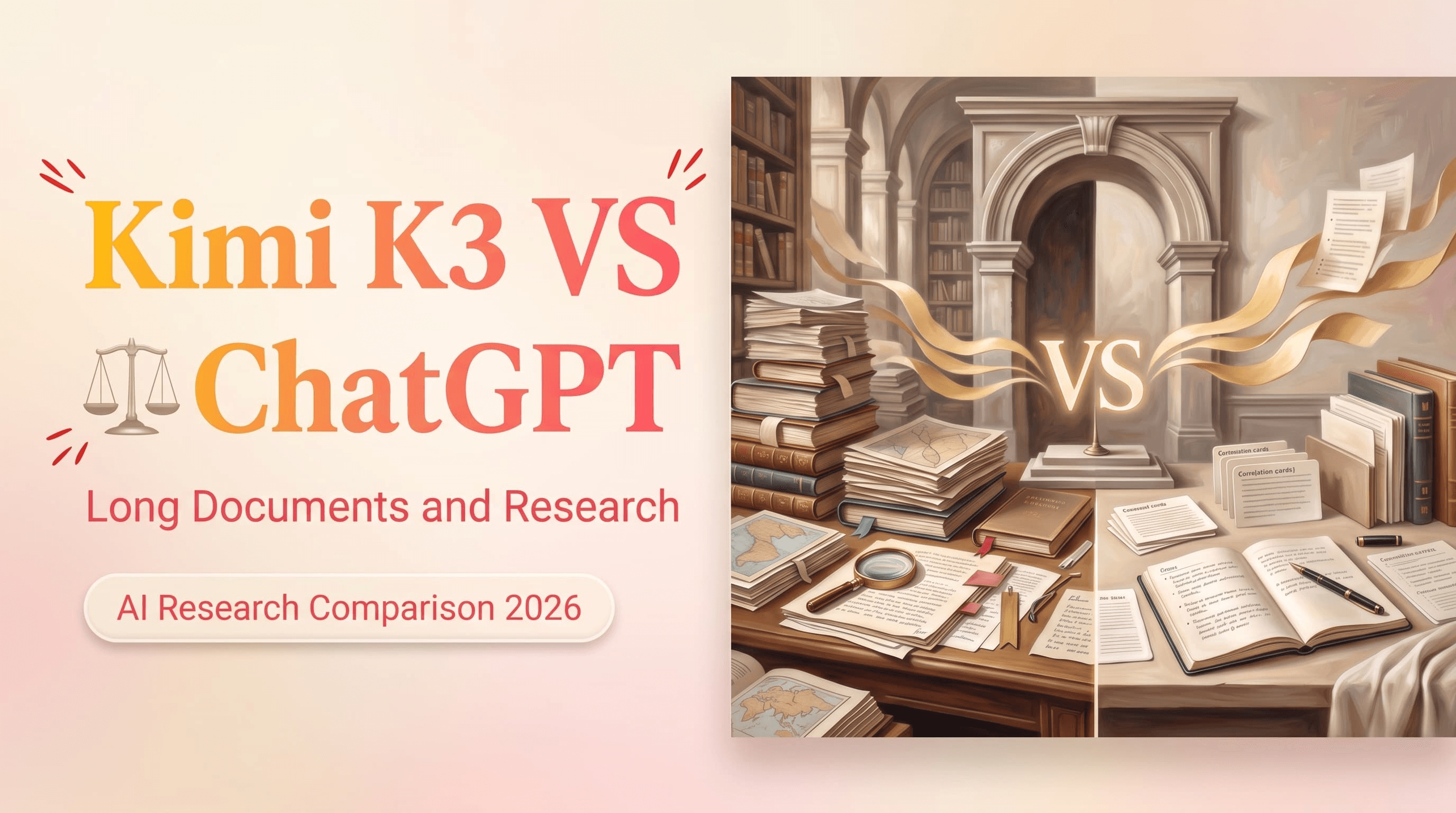 Kimi K3 vs ChatGPT for Long Documents and Research