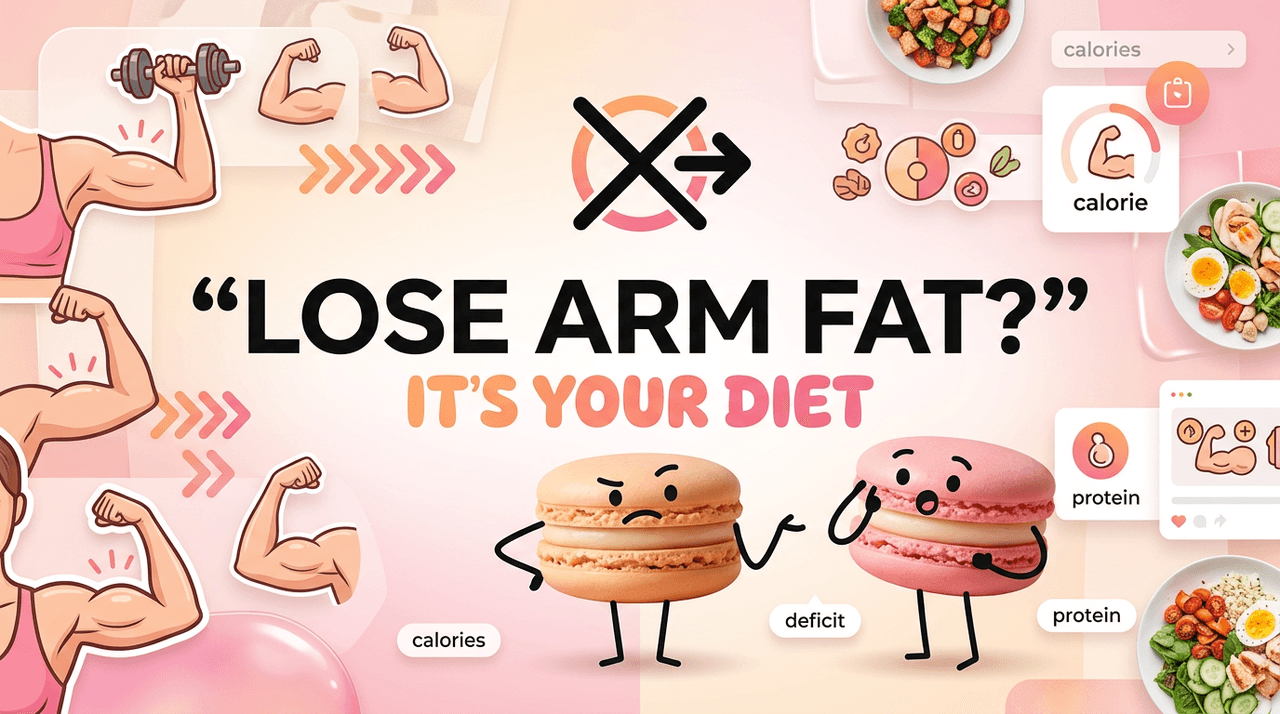 How to Lose Arm Fat: The Nutrition Side Explained