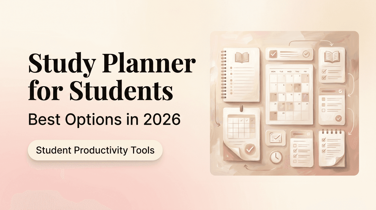 Study Planner for Students: Best Options in 2026